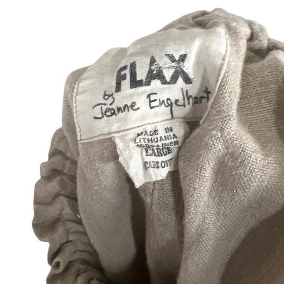 Flax By Jeanne Engelhart Vest & Long Skirt Women Linen Medium/Large - Picture 7 of 7